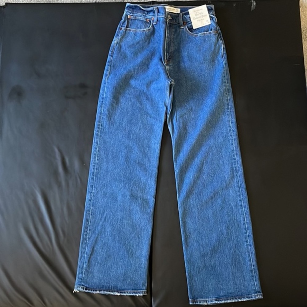 90s Ultra High Rise Relaxed Jeans - 27 SHORT - Picture 2 of 12